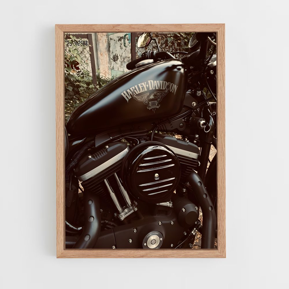 Poster Harley in the City – affiche Harley-Davidson (vue 4)